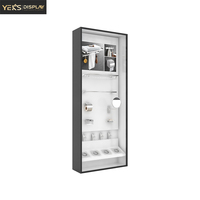 Support de présentation YEK'S de qualité commerciale pour station de lavage des mains avec étagères réglables pour exposition d'équipements de salle de bain