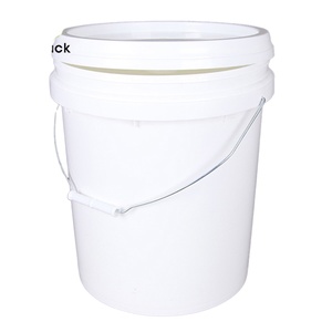 Seau à peinture personnalisé prix de gros seau en plastique PP 18L bien scellé avec couvercle - Product Image 1