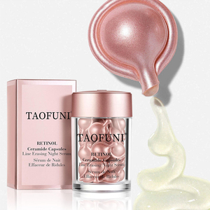 Cápsulas de ceramida suero restaurador diario para jóvenes fórmula líquida antienvejecimiento Retinol aceitoso seco sensible blanqueamiento antiarrugas - Product Image 1