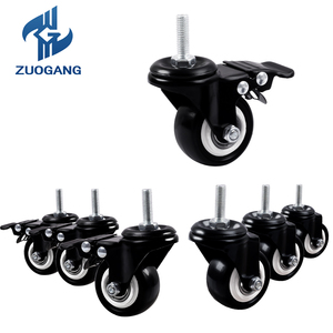 Zuo Gang Kunststoff Universal-Lenkrollen Möbelrollen aus Nylon/PVC Schwerlastrollen für Räder und Rollen - Product Image 2