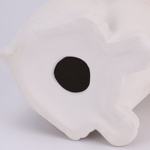 Redeco New Animal Figurines Blanc En Céramique <span class=keywords><strong>Bouledogue</strong></span> <span class=keywords><strong>Français</strong></span> Figurine Minimaliste Décor À La Maison Accent - Product Image 6