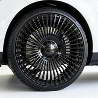 Rines Forjados de Aleación de Aluminio Estilo Buda de 18/19/20 Pulgadas, 5x112 5x130 5x120 para Autos de Pasajeros