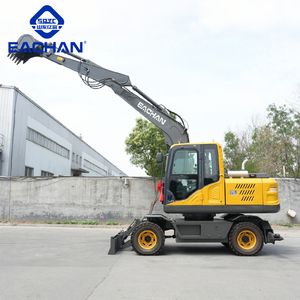 EACHAN Full Functionality <strong>10</strong> Ton Wheel Excavator Euro 5 Hydraulic Engineering Excavator Diesel All Terrain Hydraulic Digger - Product Image 2