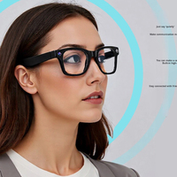 YOKOSI E02 OEM/ODM para Gafas Inteligentes, 8 Millones de Píxeles, Traducción Simultánea, Función IA, Resistente al Agua IPX-6, Control Táctil