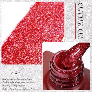 JTING – Lot de 8 vernis à ongles gel pailletés haute pigmentation, style Noël, couleurs scintillantes, étiquette privée OEM - Product Image 3