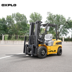 رافعة شوكية ديزل احترافية 3 طن CPCD30 بارتفاع أقصى 4000 سم مع وظيفة الإزاحة الجانبية وضبط الشوكة ونظام ناقل حركة أوتوماتيكي - Product Image 2