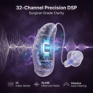 Strategic 32-Channel Digital Hearing <strong>Aid</strong> BT App Self-Fitting Precision RIC Hearing <strong>Aids</strong> for Audiology Clinic Wholesale - Product Image 4