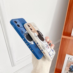Étui de téléphone d'astronaute en silicone pour <span class=keywords><strong>iphone</strong></span> <span class=keywords><strong>13</strong></span> pro max, avec logo <span class=keywords><strong>original</strong></span>, liquide, protection latérale droite tpu - Product Image 3