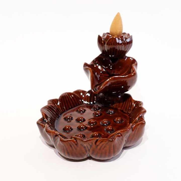 Incense Burner Ceramic Reflux Rack Fragrance Oil for Home Decoration ...