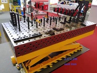 Sanwzb Série 28 Plate-forme de travail 3d Table de soudage flexible avec levage