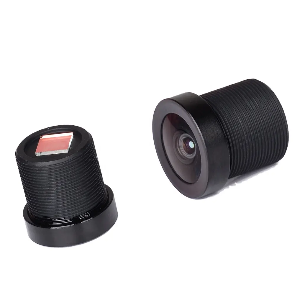 Lente de câmera M12 2MP de alta qualidade 2.05mm F2 lente de luz escura para câmera CCTV de visão noturna