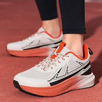 Sepatu Sneakers Pria Musim Panas Model Wide-Toe - Sepatu Lari Ringan dan Bernapas dengan Desain Color Blocking Gaya Barefoot dan Tali Pengikat