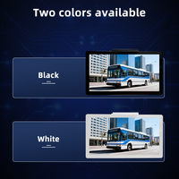 Monitor LCD Mobil 21 inci Harga Pabrik Murah, Video Iklan Android, Layar Mobil HD Wifi Lipat untuk Bus Kereta