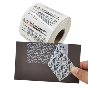 Özel baskılı PET yüksek yapışma nakliye Sticker cep telefonu güç şarj bilgisayar kulaklık anti-sahte Void - Product Image 1