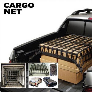 Red de carga de alta resistencia para cama de camioneta con anillos en D Hebilla de leva Accesorios de amarre 5 'x 7' 10 'X 14' Tamaño personalizado - Product Image 2