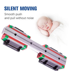 Aufgehängte Kanten-Kunststoffschiene für Schubladen Sägemotor Schienen-Linearschaft Liner Gehrungssäge Schwenkmaschine Elektrische Führung - Product Image 2