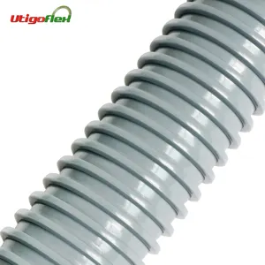 High Flexible PVC Suction Duct Outside Corrugated PVC Anti Shock Spiral Suction Hose Duct