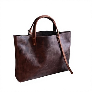 High Quality Leather Bags For Women's Daily Use Water Resistance Genuine Leather Handbags And Vintage Purse For Gift Ideas - Product Image 1
