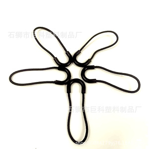Tirador de cremallera de plástico JK en forma de U antideslizante para ropa y bolsos, duradero - Product Image 5