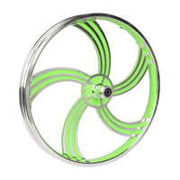 Velg Rem Cakram dari Paduan Aluminium untuk Sepeda Cruiser dan Sepeda Roda Tiga.