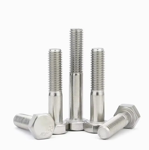 Vis à tête hexagonale en acier au carbone personnalisées avec placage en zinc, grade 2/5/8, marque <span class=keywords><strong>YFN</strong></span>, métriques, filetage UNC 5/8"-60, écrous DIN933 931 - Product Image 3