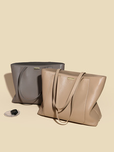 Fashion Universal <b>Soft</b> <b>Leather</b> Tote <b>Bag</b> Large Capacity Ladies Shoulder <b>Bag</b> Luxury Handbag for Women Tanjing - Product Image 5