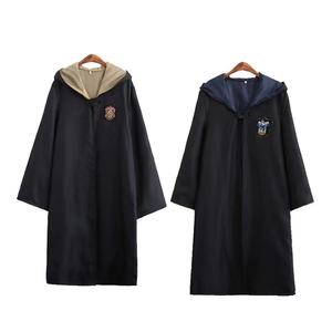 Harry Pot cosplay costume for children stage performance magic robe of Hogwarts Halloween party magic cloak for adults