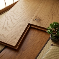 Factory Direct Three Layer Oak Timber Flooring HDF Core Fireproof Waterproof Modern Design for Property Development Projects