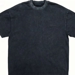 เสื้อยืดโอเวอร์ไซส์ผู้ชาย วินเทจ ผ้าฝ้าย 100% หนานุ่ม ลายฟอกสีแบบดิสเทรส พร้อมโลโก้ พิมพ์ลายด้วยเทคนิค DTG น้ำหนัก 230 กรัม - Product Image 3