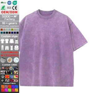 T-Shirt Personalizzate in Cotone Pesante 280GSM, Vestibilità Ampia e Alta, Maglietta Nera con Spalle Scese - Product Image 1
