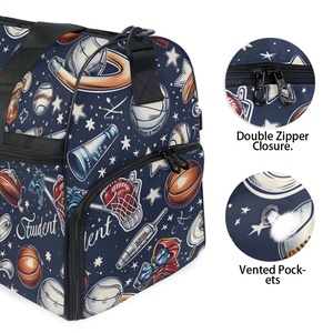 Bolsa de Lona Portátil de Gran Capacidad con Logotipo Personalizado, Moderna, Multifuncional, Impermeable, para Gimnasio, Deportes, Viajes y Camping - Product Image 3