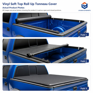 Copertura per cassone Hon-da Ridgeline, scansionata in 3D, su misura, con binari in alluminio di grado aeronautico, senza foratura, con morsetti, copertura per pianale del camion - Product Image 4