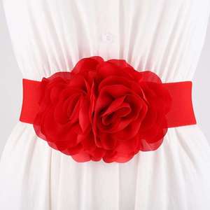 Cinto Feminino Elástico com Dupla Flor, Novo Design, Grande Venda - Product Image 6