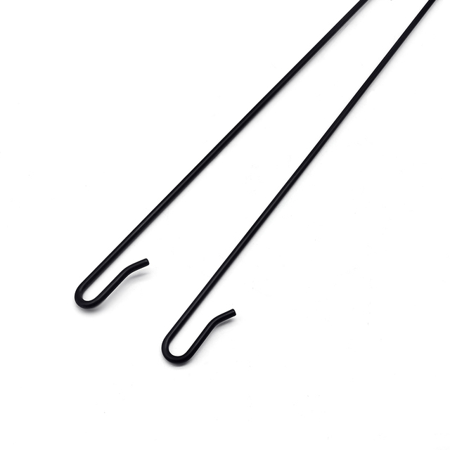 Custom Coated Surface CNC Bending Part Manufacturer's Industrial Coil Wire Forms with Hook