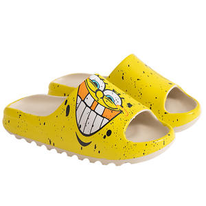 StepGrace vente en gros <span class=keywords><strong>pas</strong></span> <span class=keywords><strong>cher</strong></span> Designer EVA personnalisé diapositives pantoufles anti-glissants dames diapositives pantoufles motif drôle pantoufles d'intérieur - Product Image 1