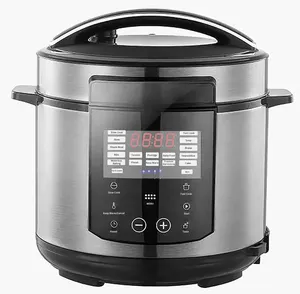 Household 1000W Electrical Multi-Functional 6L Big Capacity Smart Electric Pressure Cooker