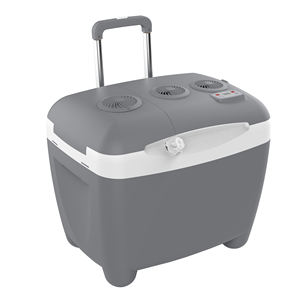 Fábrica de China 50L gran capacidad Mini coche neveras enfriador eléctrico y caja más caliente 12VDC 220V AC hogar ruedas manija Camping <span class=keywords><strong>nevera</strong></span> - Product Image 2