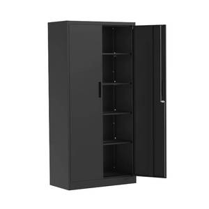 Armoires de rangement pour outils de jardin en métal sur mesure avec vitre pour garage intérieur/extérieur - Product Image 2