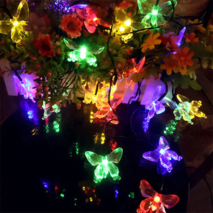 Đèn Dây <span class=keywords><strong>Led</strong></span> <span class=keywords><strong>20</strong></span> Hình Bướm Chạy Bằng Năng Lượng Mặt Trời Có Thể Sạc Lại Bán Chạy Nhất Chống Nước Cho Vườn/Công Viên - Product Image 3