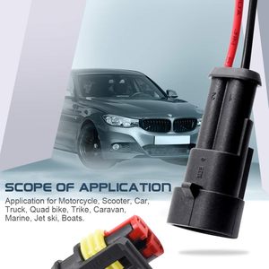 1.5 Series 3Pins Nam Và Nữ Doanh Kết Nối 3Pins Khai Thác Cắm Amp Ô Tô Không Thấm Nước Điện Kết Nối - Product Image 5
