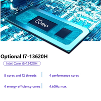 Laptop Gaming Pribadi Lenovo XiaoXin 14 I5-13420H/I7-13620H 24GB DDR5 14-inci 1920*1200 IPS Berperforma Tinggi 2025 untuk Hiburan