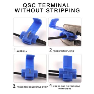 Konektor Kabel Scotch <span class=keywords><strong>Lock</strong></span> Quick Splice Terminal Crimp Tanpa Pengupasan untuk Kabel Listrik Mobil <span class=keywords><strong>Snap</strong></span> - Product Image 3