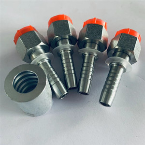 Raccords à sertir en acier inoxydable Taiyuanfa, connecteur de tuyau hydraulique, raccord à écrou pour tuyau d'huile haute pression - Product Image 1
