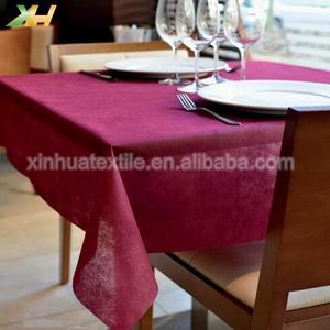 Taille carrée ou ronde 45gsm au Noël 60gsm non tissé jetable ou au chemin <span class=keywords><strong>de</strong></span> table <span class=keywords><strong>de</strong></span> petit pain <span class=keywords><strong>de</strong></span> nappe d'anniversaire - Product Image 6