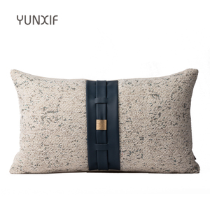 Nhật Bản Phong Cách Tối Giản Màu Rắn Trang Trí Nội Thất Dày Bền Polyester Ném Gối Bao Gồm Chất Lượng Cao Vải Cho Khách Sạn Sử Dụng - Product Image 2