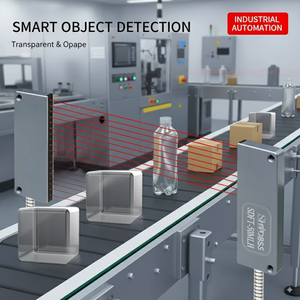 SMRTE FA01 IR Sensörü Küçük Dikdörtgen Matris Optik Fiber Alan Algılama Işın Izgarası Düşme Sayma Fotoelektrik Sensörü RS485 - Product Image 3