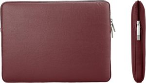 Funda para portátil de 15,6 pulgadas para hombre y mujer, funda protectora de poliéster cruzada, impermeable, delgada, acolchada, suave y duradera - Product Image 2