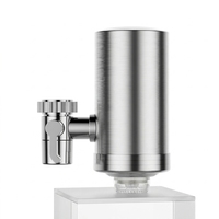 Filtre à eau pour robinet en acier inoxydable 304, membrane d'ultrafiltration pour l'eau potable de cuisine, usage domestique