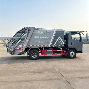 Camion benne hydraulique 6000L-8000L pour transport de déchets, couleur personnalisée, anti-fuite, garantie 1 an, vente en gros usine - Product Image 5