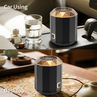 Fonctionnement silencieux électrique USB Rechargeable intelligent arabe Bakhoor brûleur musulman porte-encens pour voiture et décoration de la maison